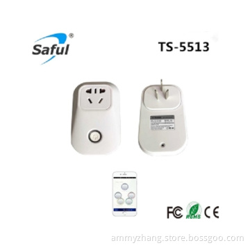 TS-5513 Wireless Socket Plug controlled by app